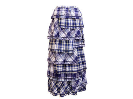 存在感と落ち着いた世界観を演出｜アツロウタヤマ フリル チェックスカートを買取しました