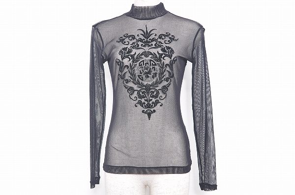 シャープでエレガントな雰囲気に レキップヨシエイナバのブラック カットソーを買取しました