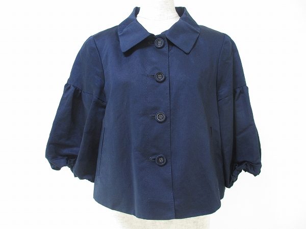 上品さが溢れるネイビー！ユキコハナイ ジャケットを買取しました
