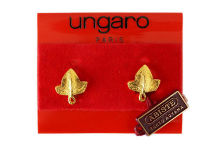 ゴージャス感を感じる1点！ウンガロ アビステ イヤリングを買取しました