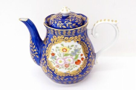 無料査定で気軽に利用、幸楽窯のティーポットを買取いたしました