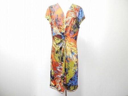 絵具を混ぜたような鮮やかさ BCBGマックスアズリア ワンピースを買取しました