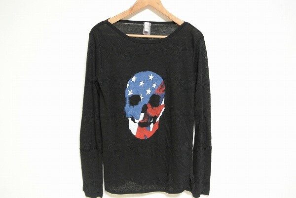 味のあるドクロで存在感をアップ！コルレオーネ 三崎商事のリネンカットソーを買取しました