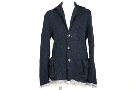 季節外のアイテムも適正買取、イントゥーカのニットジャケットを買取いたしました