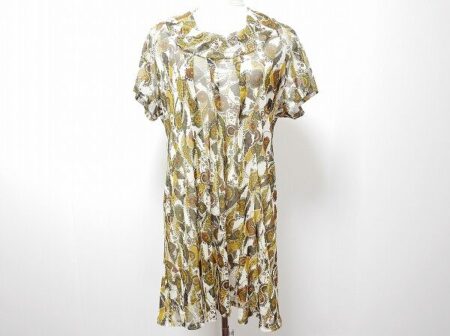 深みある絵柄が上品なジャンニロジュディチェ ワンピースを買取しました