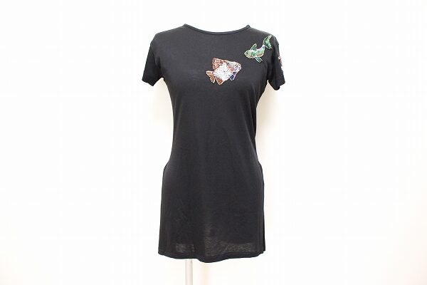 ほどよいスパンコールが美しい！山本寛斎 カットソーを買取しました