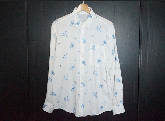 料理が好きな大人男性は必見！パパスの野菜柄リネンシャツ