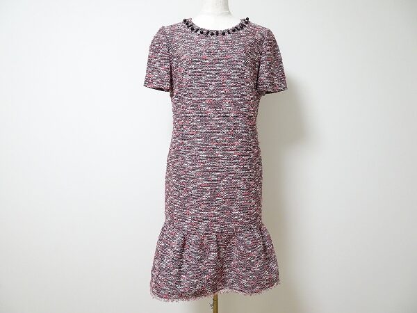 フランス製生地を使用！ルネのツイードワンピースを買取しました