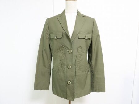 優しいカーキで使いやすい！ケイタマルヤマのジャケットを買取しました