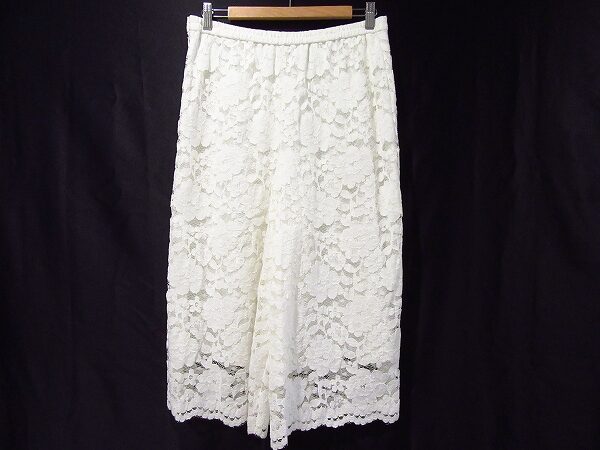 垢抜ける白×レースが嬉しい！ローズティアラのパンツを買取しました