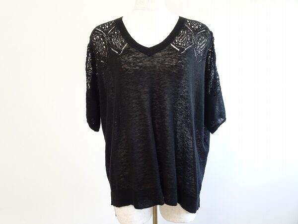 ほどよいシースルーがおしゃれなレリアンのニットを買取しました