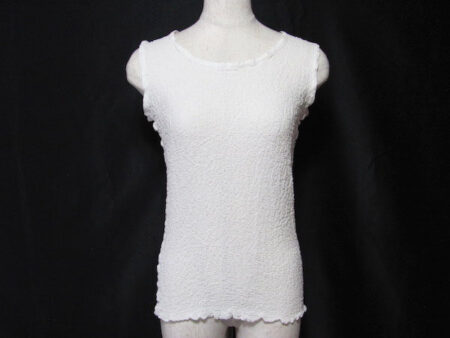 絞り加工が嬉しい！ミーイッセイミヤケのタンクトップを買取しました