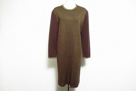 ラメ使いで煌びやかに決める！イヴサンローランのワンピースを買取しました