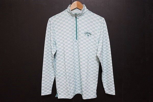 吸水速乾タイプが嬉しい キャロウェイのハーフジップ ポロシャツを買取しました