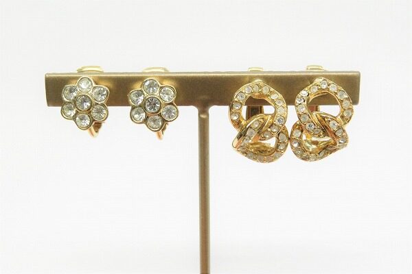 アクセサリー買取も得意、クリスチャンディオールのイヤリングを買取いたしました