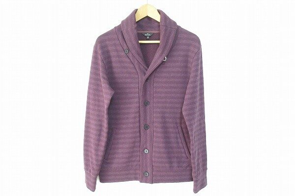 紫ボーダーがスタイリッシュ！ポールスミスのジャケットを買取しました