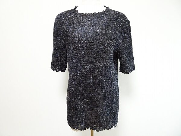 しわ加工が嬉しい！レリアンのシースルーカットソーを買取しました