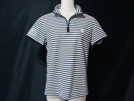 控えめなボーダーがよい！アダバットのポロシャツを買取しました