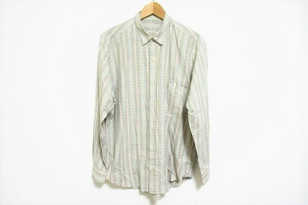 10年以上経過した服でも買取OKブランドあり、パパスの長袖シャツを買取いたしました