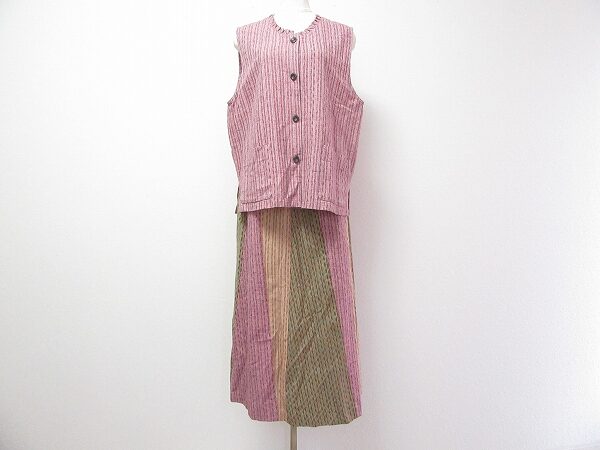 レアな色合い！儀右衛門 ピンク セットアップを買取しました