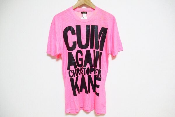 ピンク×ブラックのパンチが最高！コムデギャルソン ハウスオブホランドのTシャツをお買取