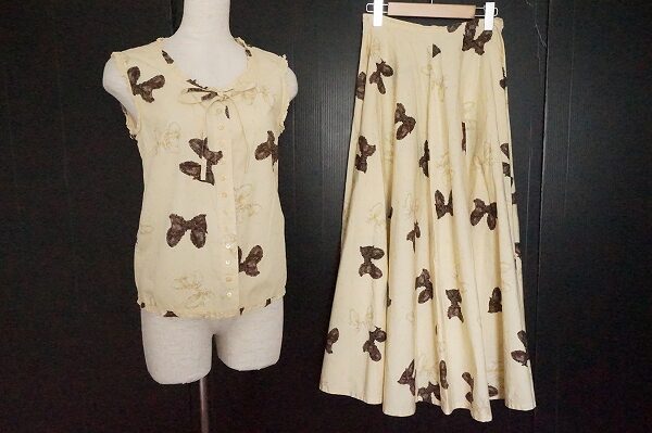 ピンクハウス買取強化中、ピンクハウスのセットアップを買取いたしました