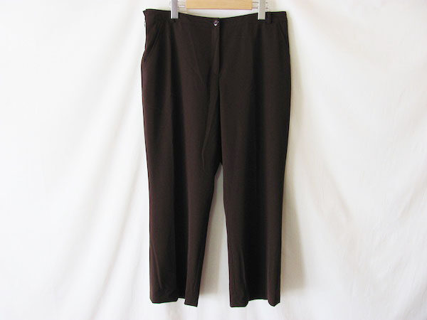使いやすくて味のある1着！レオナールスポーツのブラウンパンツを買取しました