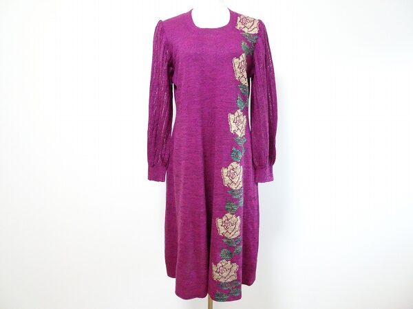 ミセス・マダム～シニア女性ブランド服買取、斉藤都世子のワンピースを買取いたしました