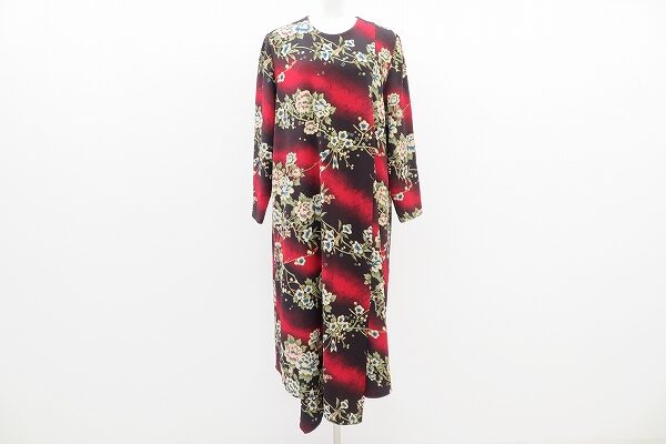 美しい花柄にうっとり！詩仙堂のワンピースを買取しました