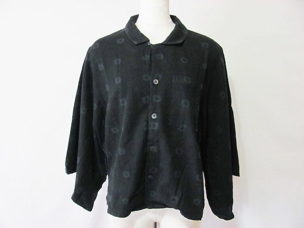 どこか奥ゆかしい！ソウソウの着物風 シルクシャツを買取しました