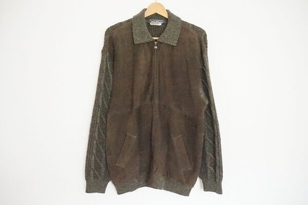 カーキがかっこいい!フェラガモのメンズブルゾンを買取しました