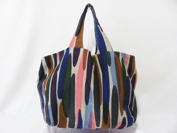 深みある総柄が可愛い|ミナペルホネンのトートバッグを買取しました