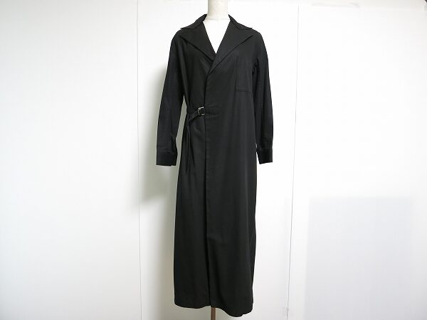 ミステリアスな雰囲気に|ヨウジヤマモトのロングトレンチを買取しました