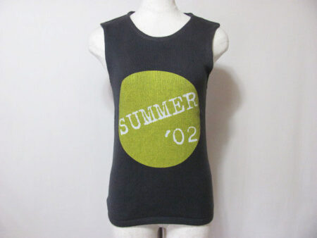 さわやかなロゴがスタイリッシュなマルタンマルジェラのノースリーブニットを買取しました