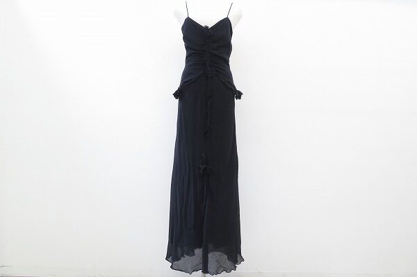 ロング丈で美しく|エンポリオアルマーニのワンピースを買取しました