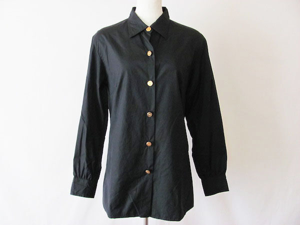 黒と金の豪華なバランスがGOOD!フェラガモのシャツを買取しました