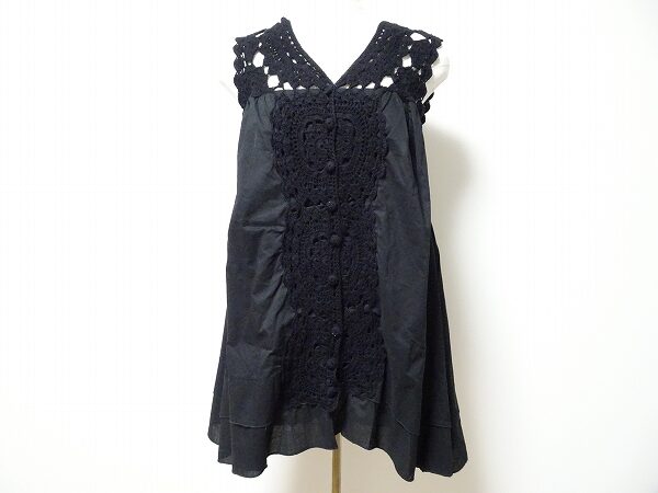 かぎあみで涼しく｜イービーのチュニックを買取しました