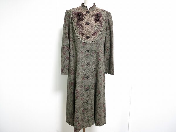 シックなバラモチーフ｜ヘッポコセンセイのロングワンピースを買取しました