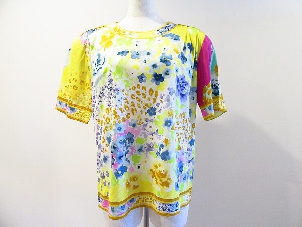 絵画のような華やかさが魅力｜レオナールのカットソーを買取しました