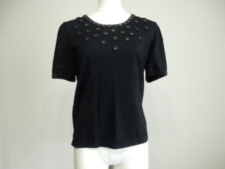 ラインストーンが程よく可愛い｜マダムジョコンダのニットを買取しました