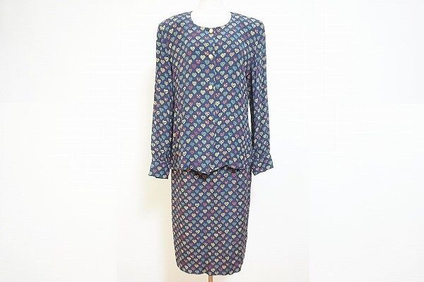 ハート柄がレアなマックデイビッドのシルク セットアップを買取しました