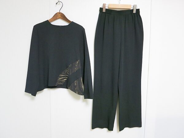 黒コーデが完成！詩仙堂のパンツセットアップを買取させて頂きました。