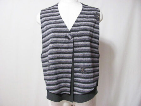 雰囲気あるボーダーがおしゃれ|詩仙堂のベストを買取しました