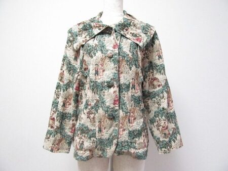 コーデュロイ生地でカジュアルに！バラ色の暮しのジャケットを買取しました