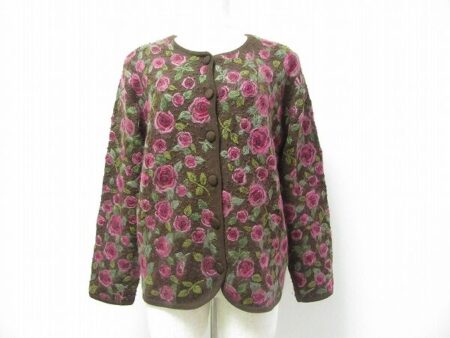 バラ畑を連想させる｜バラ色の暮しのカーディガンを買取しました