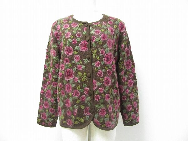 バラ畑を連想させる｜バラ色の暮しのカーディガンを買取しました