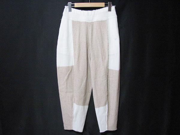 目を惹くデザインでおしゃれに｜イッセイミヤケ エイポックのパンツを買取しました