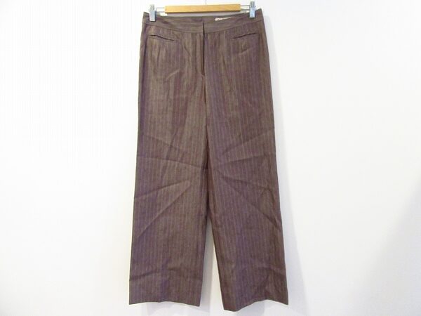 控えめストライプが使いやすい アルバロッサのパンツを買取しました