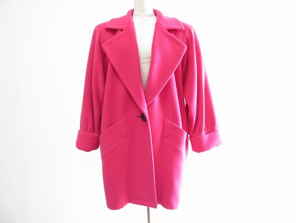 オーバーサイズで着こなす イヴサンローランのコートを買取しました