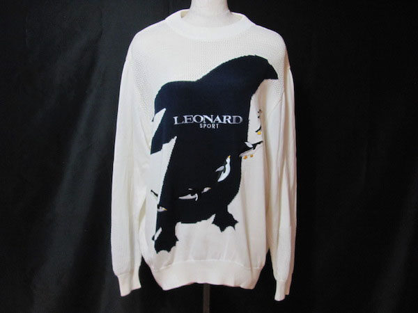 クールなペンギンが可愛い！レオナールスポーツのニットを買取しました